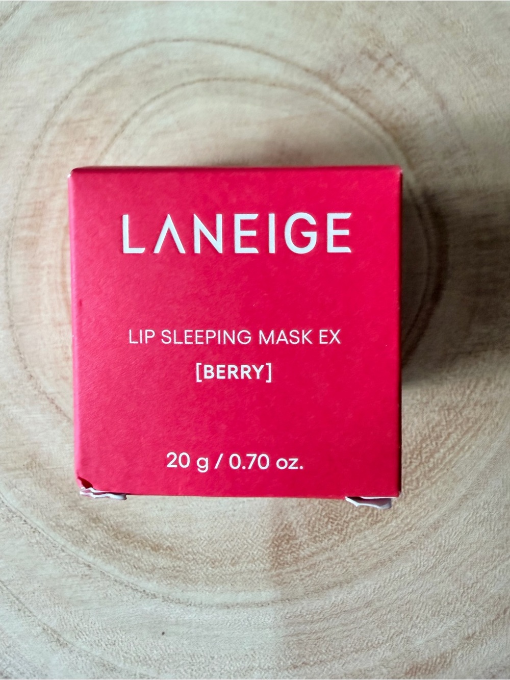 LANEIGE Lip Sleeping Mask EX - Berry (bright red)